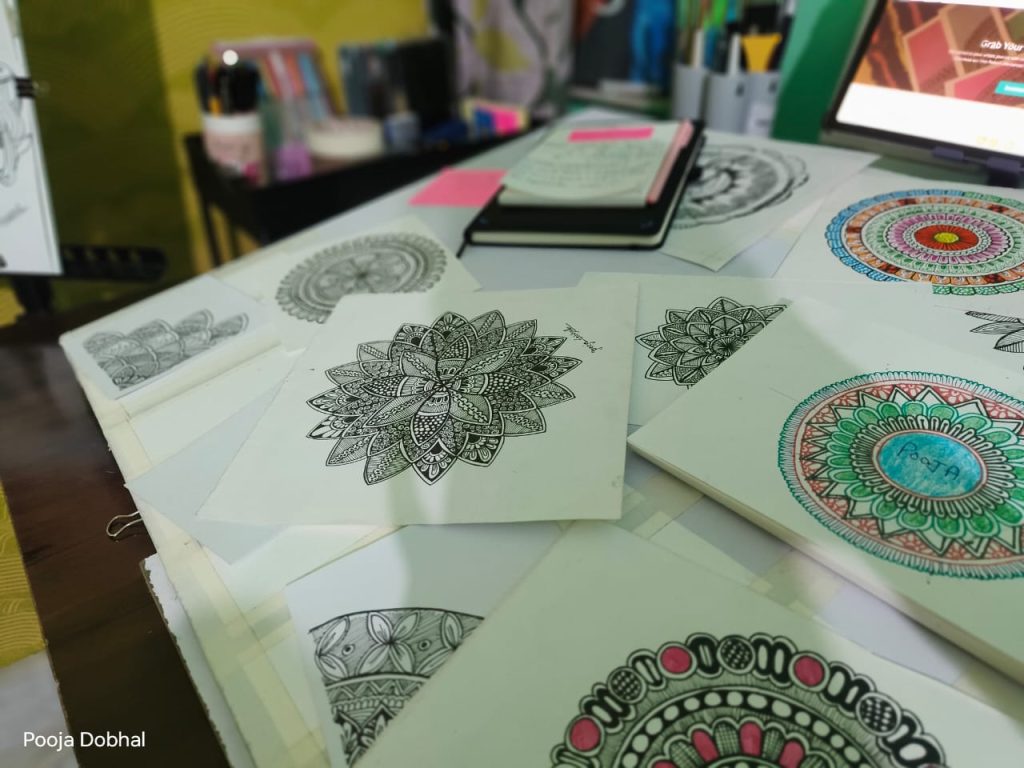 Mindful Mandalas with Pen: Finding Calm in Circles